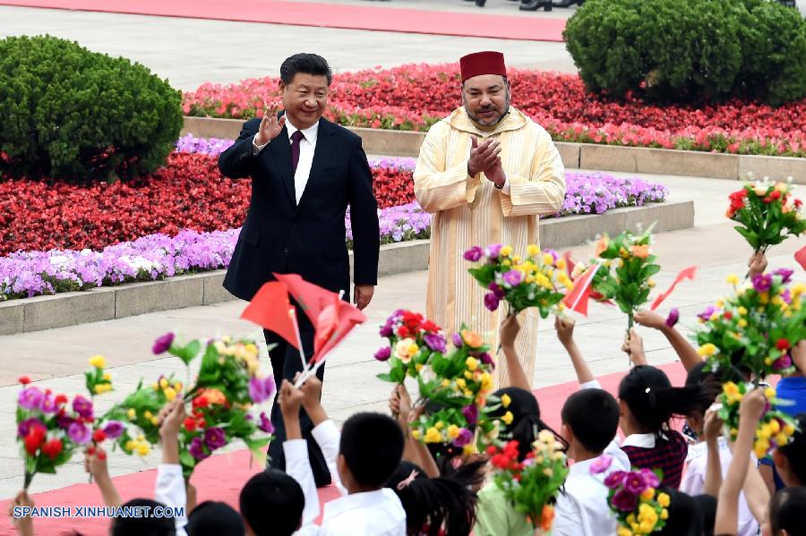 China y Marruecos establecen asociación estratégica