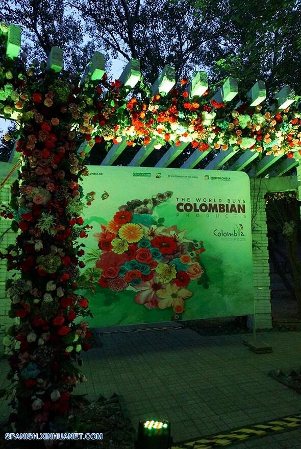China es un escaparate mundial para promocionar flores colombianas, asegura embajadora de Colombia