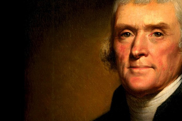 Subastan un mechón de pelo de Thomas Jefferson por 6,875 dólares