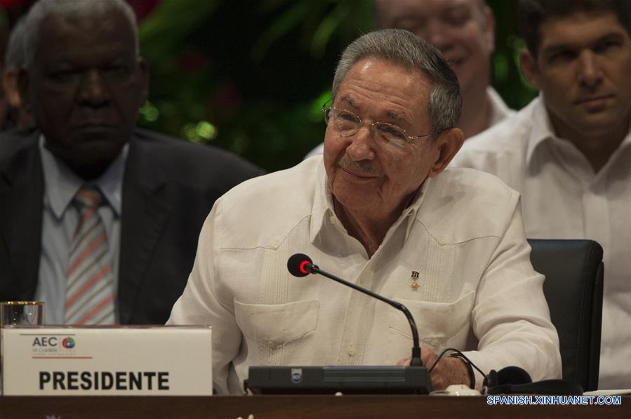 Raúl Castro reitera necesidad de "fortalecer" AEC