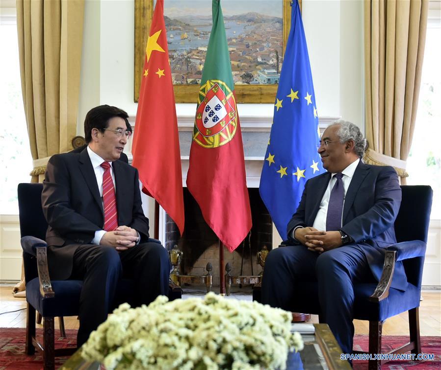 Guo Jinlong, miembro del Buró Político del Comité Central del PCCh y secretario y del Comité Municipal de Beijing del Partido, hizo una visita de tres días a Portugal al frente de una delegación del PCCh.(Xinhua/Zhang Liyun)