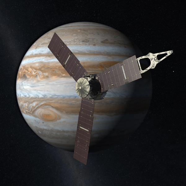 La nave Juno llegará a Júpiter el día de la independencia de EE.UU.
