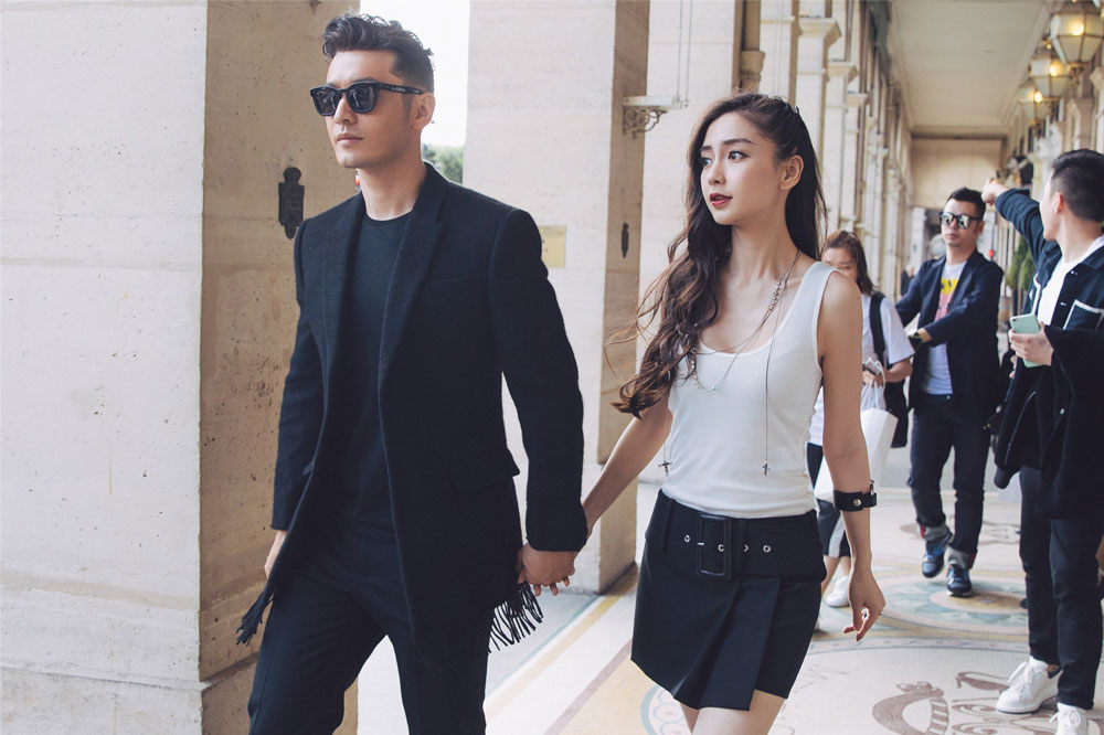 Nueva foto de Huang Xiaoming y Angelababy