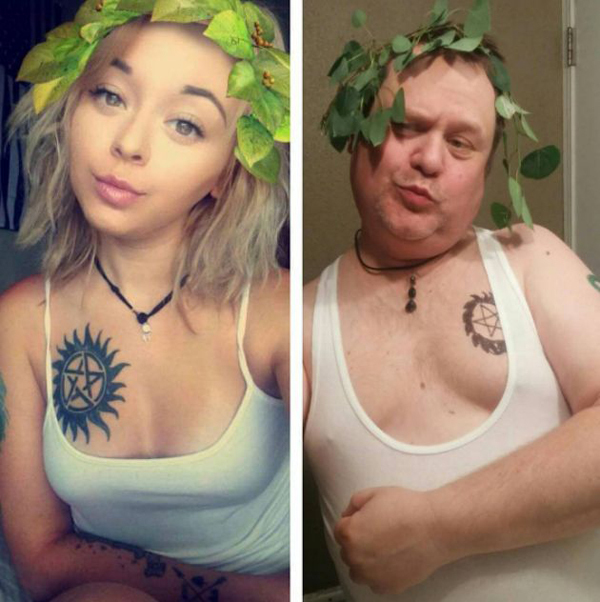 La parodia de un padre sobre las selfies de su hija se convierte en un éxito en las redes