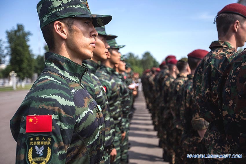 China y Rusia llevan a cabo ejercicios antiterrorismo conjuntos