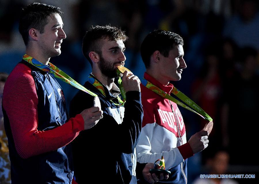 Río 2016: Garozzo captura medalla de oro para Italia en florete individual masculino