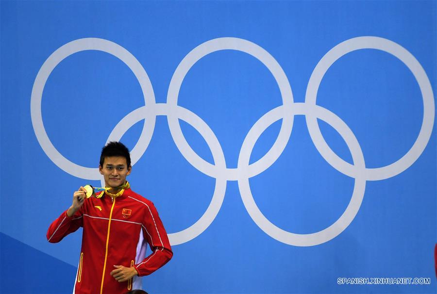 Río 2016: Chino Sun Yang logra oro olímpico en 200 metros libre masculino