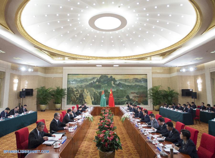 China y Turkmenistán se comprometen a reforzar cooperación en energía y comercio