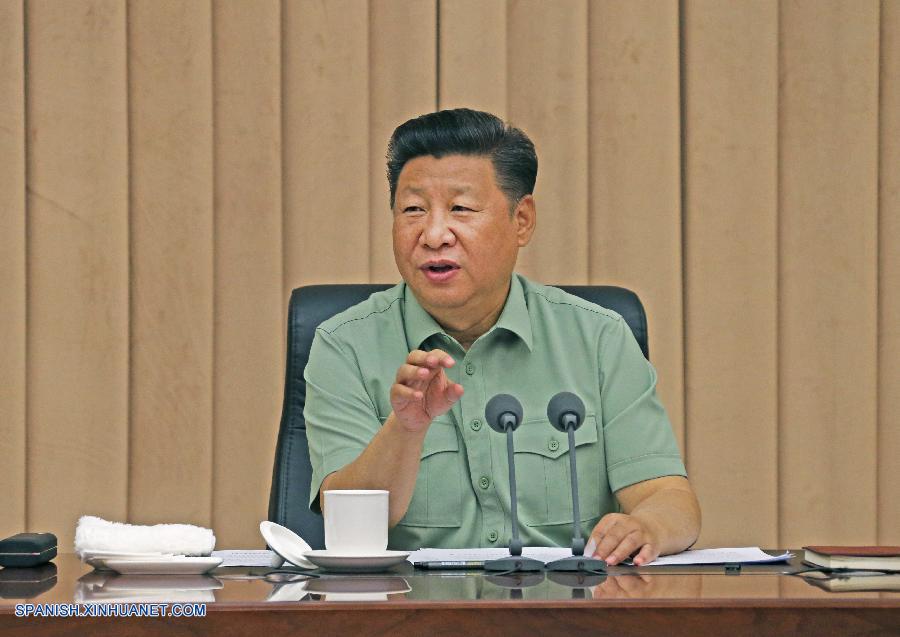 Xi pide construir una fuerza de apoyo estratégico fuerte y moderna