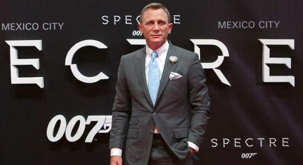 Ofrecen 138 millones a Daniel Craig por dos nuevas películas de James Bond