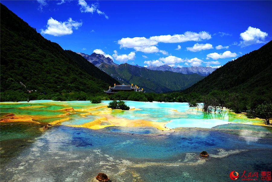 Piscinas y lagos de la Reserva Natural de Jiuzhaigou