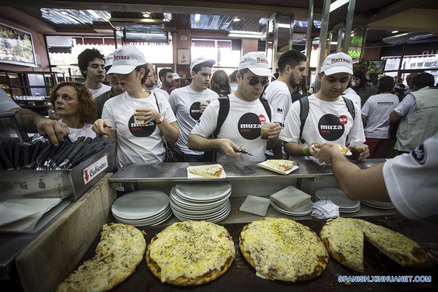 Buenos Aires acoge nueva y divertida edición del Maratón de la Pizza