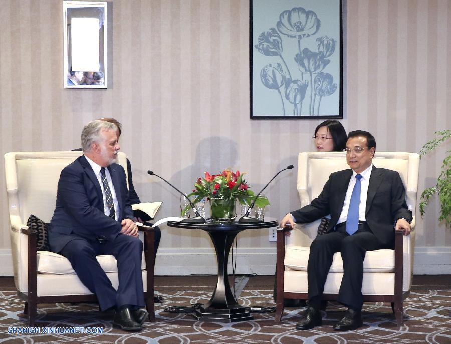 Premier chino pide a Montreal y Quebec que lideren cooperación con China a nivel local