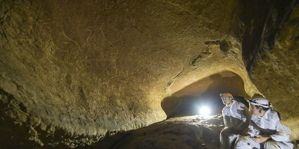 Hallan arte rupestre de hace 14.000 años en el País Vasco