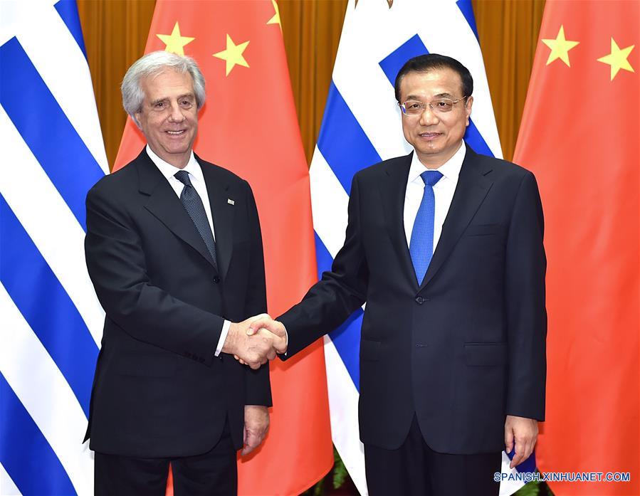 China y Uruguay prometen ampliar cooperación comercial e inversiones