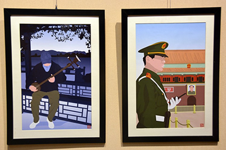 Presidente Tabaré Vázquez inaugura en Beijing exposición de arte contemporáneo 