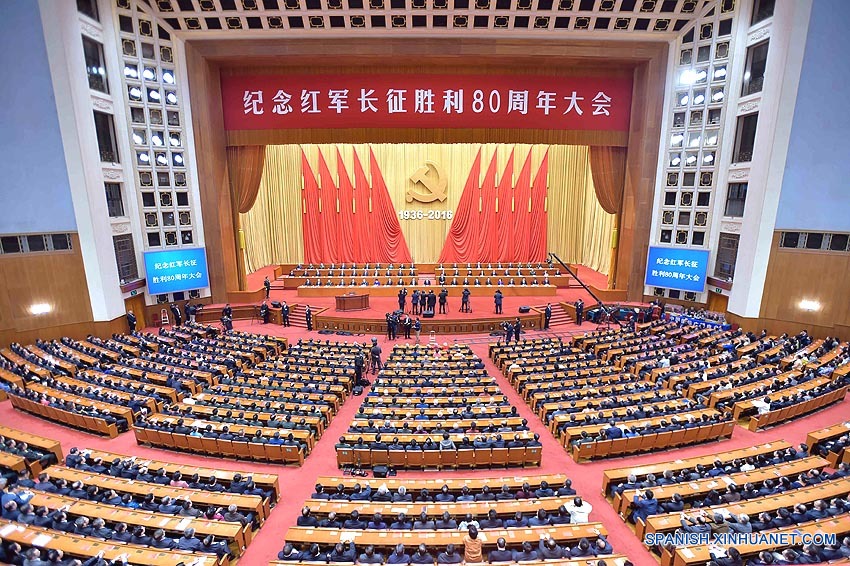 Presidente chino declara Gran Marcha "magnífico hito"