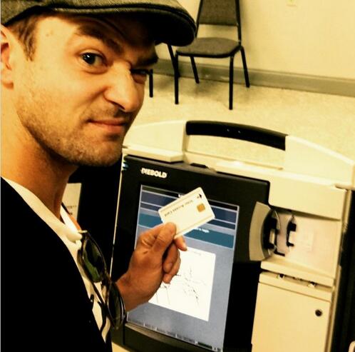 El 'selfie' podría llevar a Justin Timberlake a la cárcel