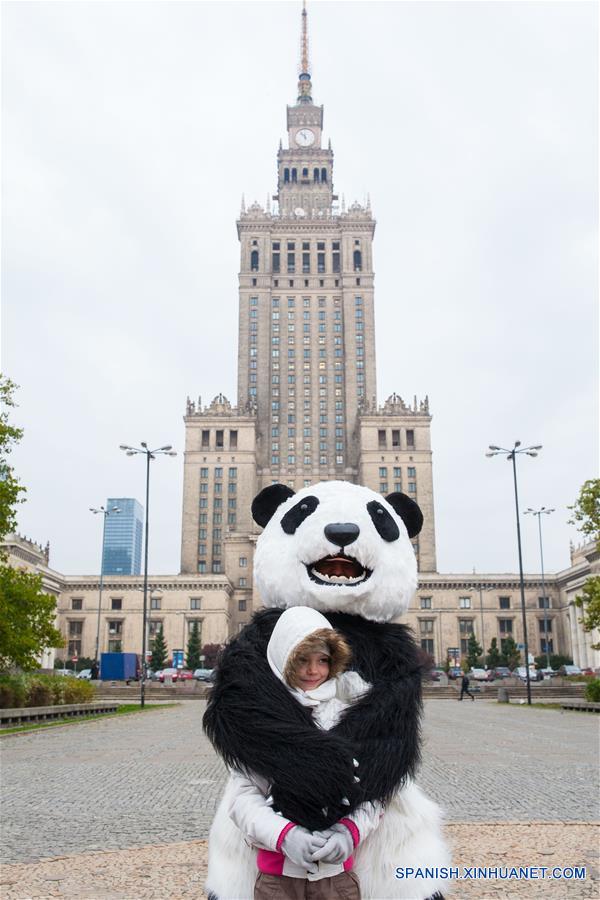 Ciudad china inicia campaña promocional sobre pandas gigantes en Polonia