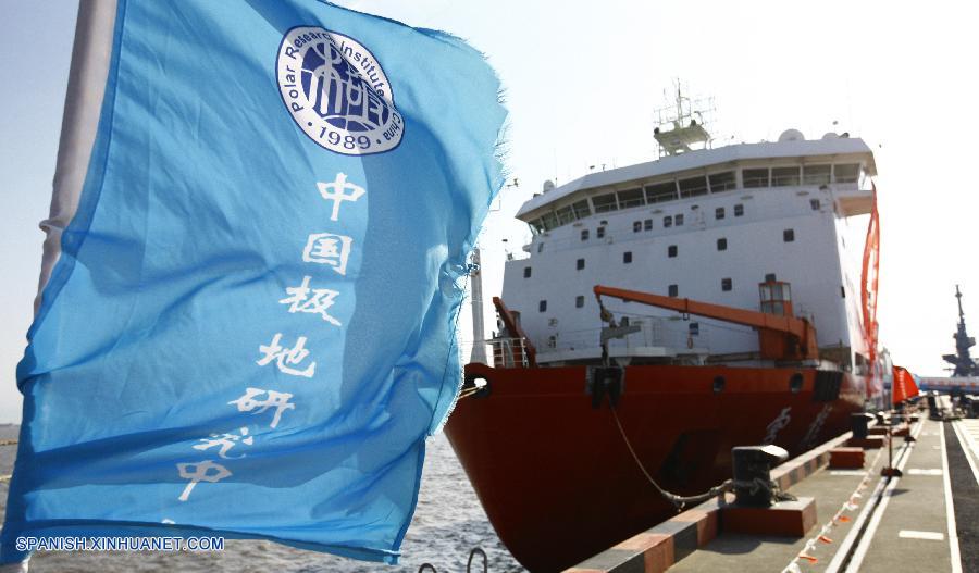 China inicia su 33ª expedición antártica