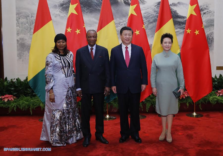Presidentes de Guinea y China anuncian asociación estratégica de cooperación integral