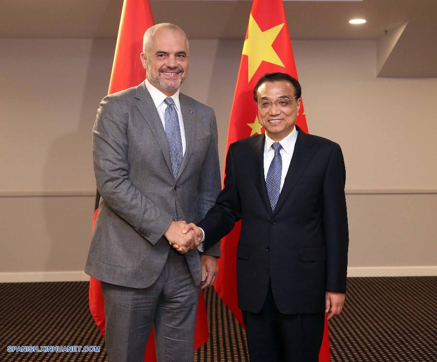 PM chino se reúne con homólogos de Albania, Eslovenia y Macedonia