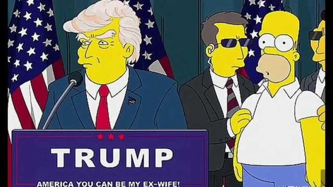 'Los Simpson' vaticinaron la presidencia de Trump hace 16 años