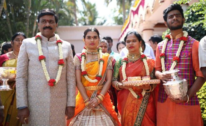 Pagan 74 millonesde dólares por una extravagante boda en la India