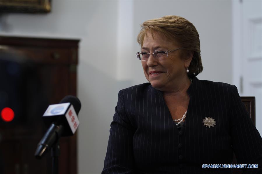 Los lazos que unen a Chile y China conforman "una relación estratégica", dice Bachelet