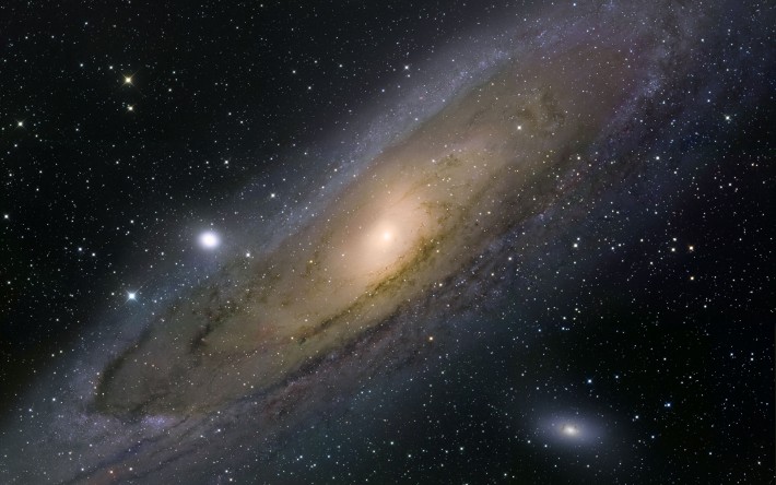 La galaxia Andrómeda, inicio de la era "islas-universo"