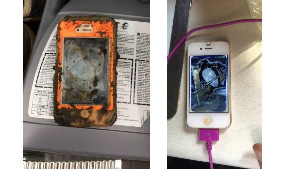 Encuentran un iPhone 4 que funciona tras un año sumergido en un lago helado