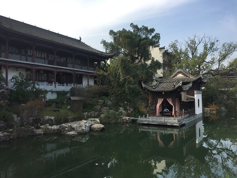 Parque Xiyuan, donde comienza la formación de los futuros eruditos de China