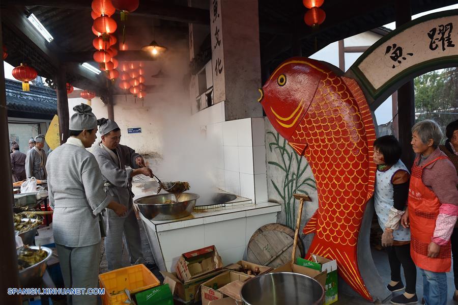 Zhejiang: 8 Feria del Pescado en Hefu