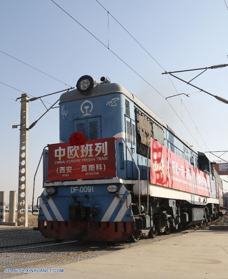 Xi'an inicia servicio de tren de mercancías a Moscú
