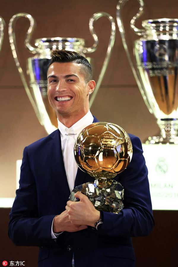 Ronaldo gana su cuarto Balón de Oro - San Diego Union-Tribune en Español