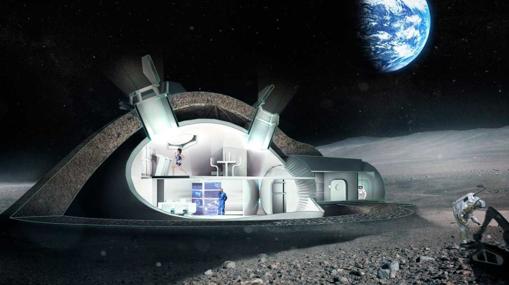 Avanzan planes para construir una futura estación espacial en la Luna
