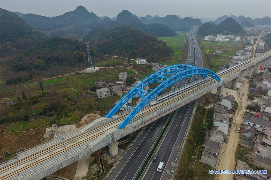 Ferrocarril que une a Shanghai y Kunming será puesto en operación 2
