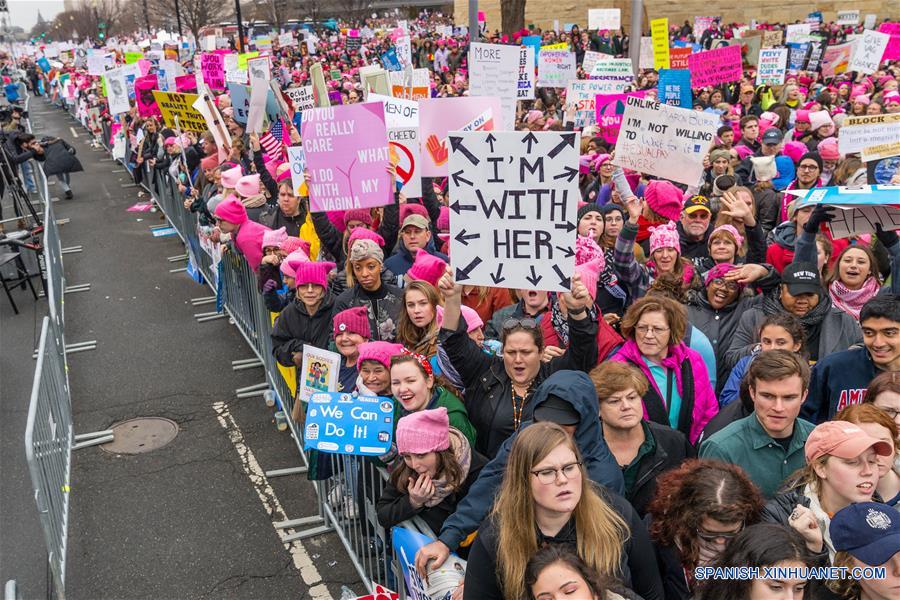 "Marcha de las Mujeres" en Washington D.C.