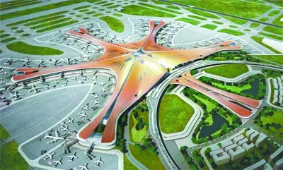 Beijing completa la construcción de la terminal principal de su nuevo aeropuerto