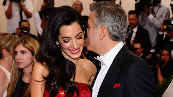 George y Amal Clooney serán padres de gemelos y ya saben el sexo