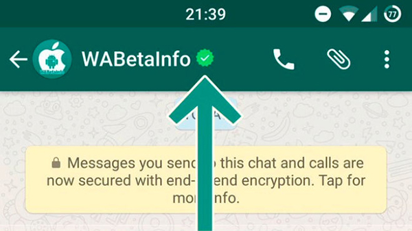 WhatsApp tendrá perfiles verificados para empresas