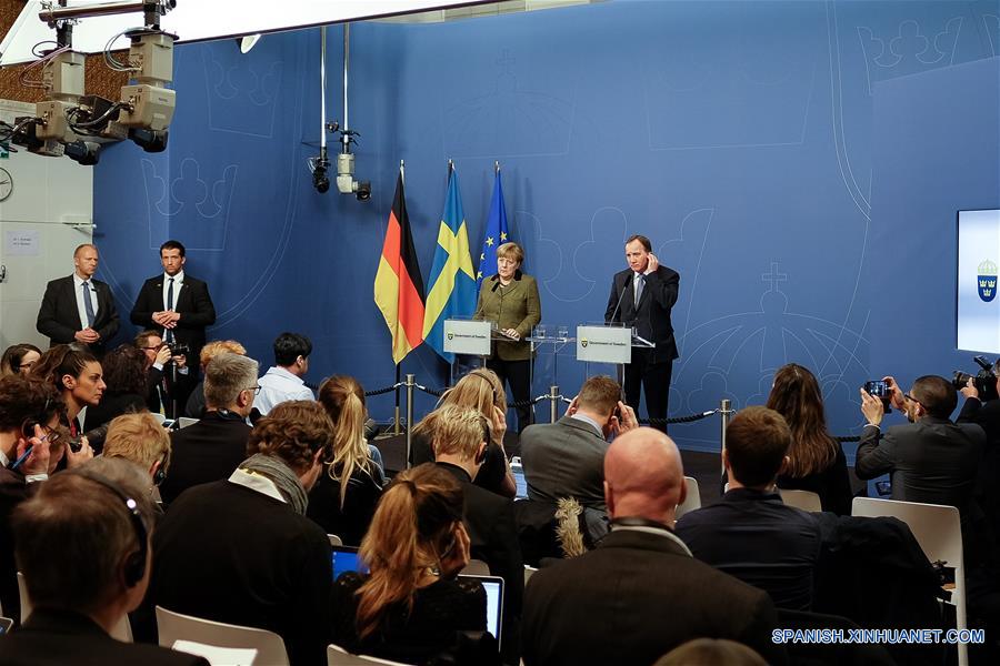 Líderes de Alemania y Suecia critican prohibición de entrada a EEUU