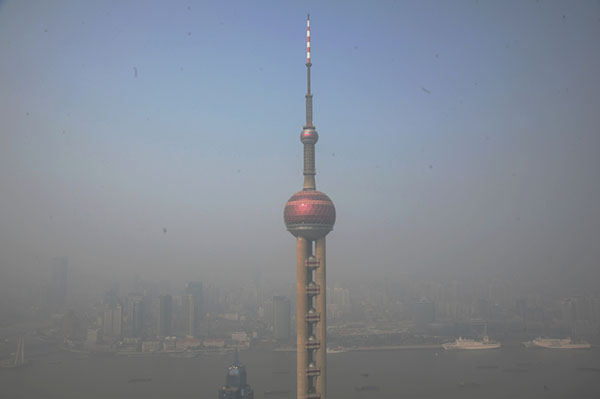 La prohibición de lanzar fuegos artificiales mejora la calidad del aire en Shanghai 