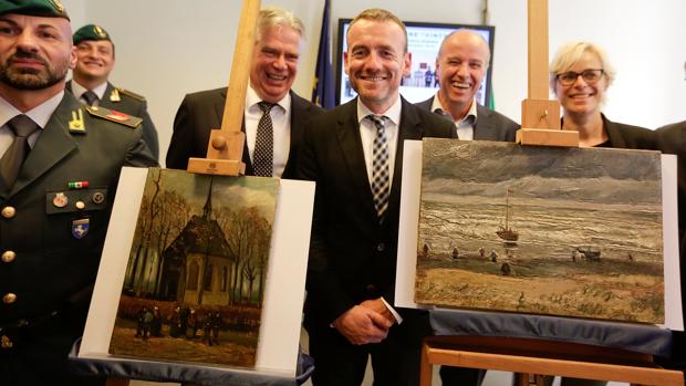 Se exhibirán los cuadros de Van Gogh recuperados en Italia