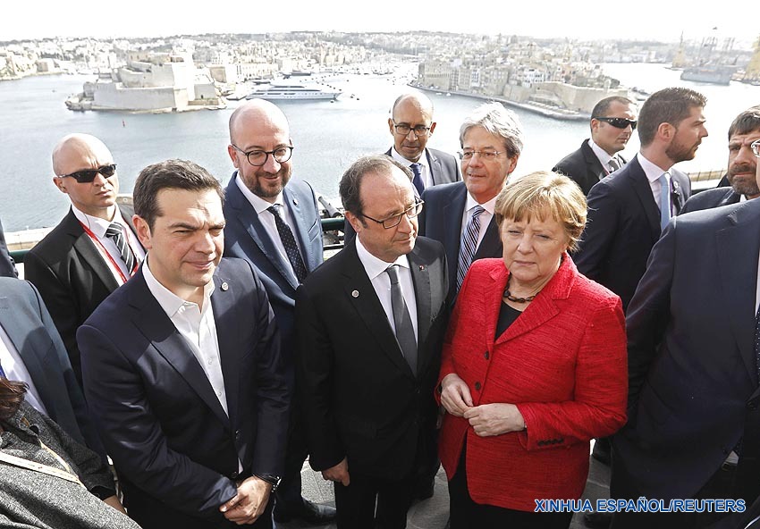 Cumbre de UE en Malta adopta plan para frenar migración