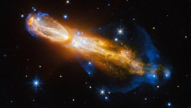 El Hubble captura el momento de la muerte de una estrella