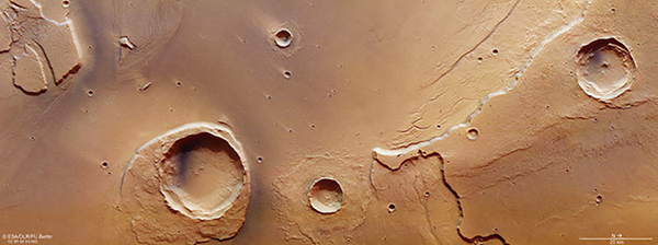 Reveladoras imágenes evidencian antigua inundacion en el planeta Marte