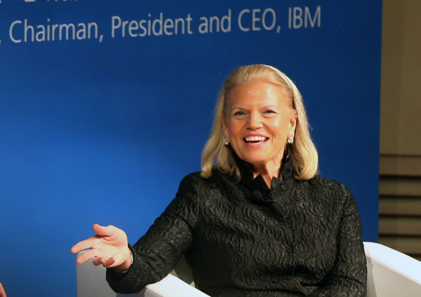 Ginni Rometty, presidenta ejecutiva de IBM