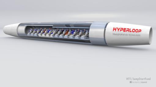 Hyperloop construye la primera cápsula para viajar en un tubo a 1.000 km/h