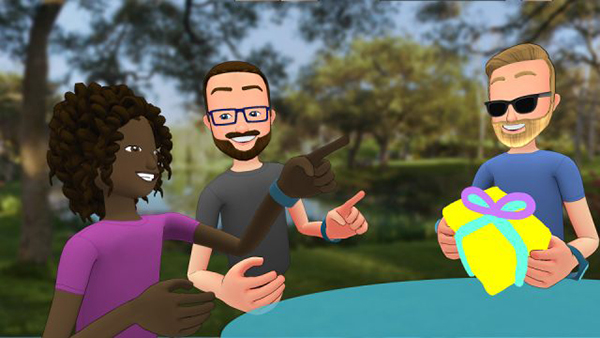 Facebook presenta su primer producto de realidad virtual social: Spaces